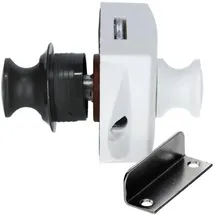 HÄFELE Push Lock beidseitig bedienbar, grau