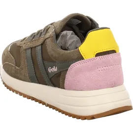 GOLA Harrier Herren Evergreen/Moody Orange/Navy 42