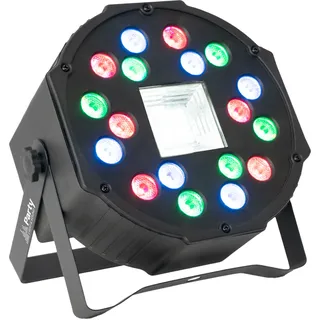 Party Light & Sound PARTY-PAR-STROBE DMX LED PAR Scheinwerfer mit Stroboskop DMX Musiksteuerung