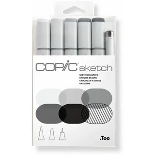 Copic Marker Sketch Grautöne 6 St.