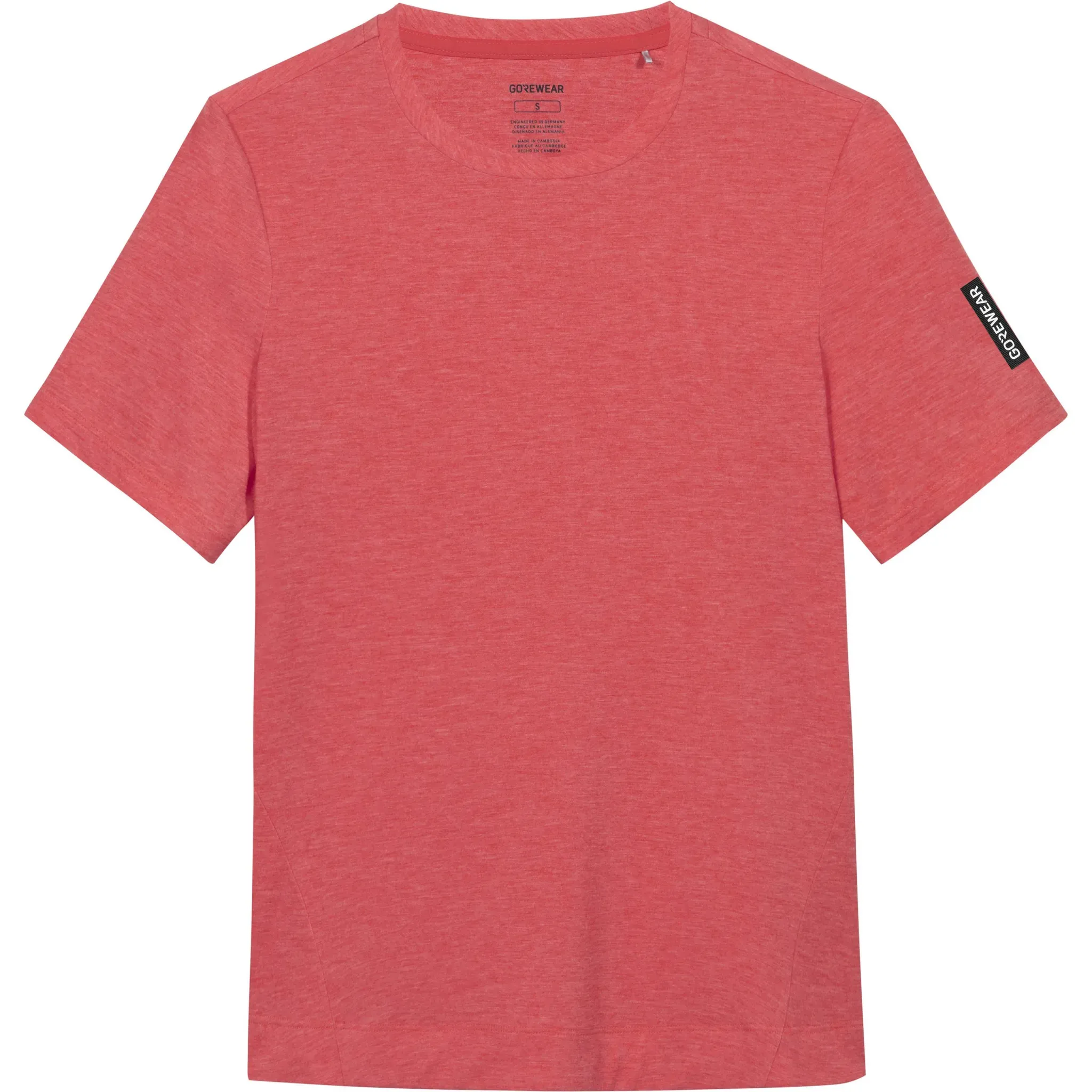 GOREWEAR Funktionsshirt Damen in coral red, Größe S - rot
