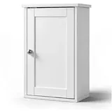 LuxusKollektion Medizinschrank Hängeschrank Badschrank Küchenschrank Medizinschrank 1 Tür Weiß Stil 1