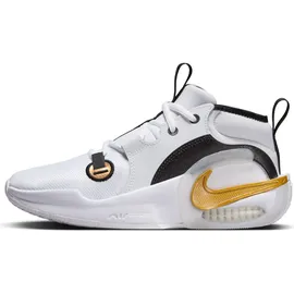 Nike Air Zoom Crossover 2 Basketballschuhe Kinder 100 white/metallic gold-black-tint 37.5