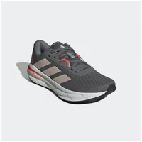 Adidas Damen Galaxy 7 Running Shoes Laufschuhe, Grey Four/Sandy pink/preloved Scarlet, 42 EU - 42 EU