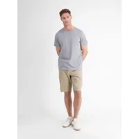 Lerros Bermudas mit Gürtel und Gesäßtaschen, beige 38