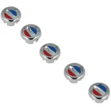 Kludi Markierungsstopfen rot/blau VPE 5 Stück