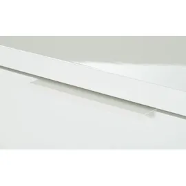 Die Möbelfundgrube Schuhschrank 83 x 102 x 36 cm 2 Türen / weiß hochglanz