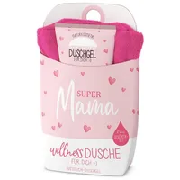 La Vida Wellness-Dusche Geschenkset Duschgel+Baumwoll-Handtuch für Mama + Papa