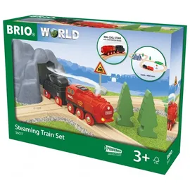 BRIO Batterie-Dampflok Set