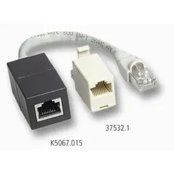 EFB K5067.015 ISDN Adapter RJ45 Stecker / Buchse, terminiert, 0, 15 m K5067015