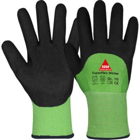 Hase SUPERFLEX WINTER, Winter-/Montagehandschuh, Polyester/Nitril