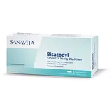 SANAVITA Pharmaceuticals GmbH Bisacodyl Sanavita 10 mg Zäpfchen