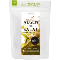 Algen für Salat - Algamar- bio & roh (0.1kg)