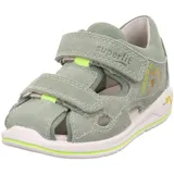 superfit Jungen Boomerang Sandale, Hellgrün Gelb 7500, 21