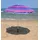Ellug gestreifter Sonnenschirm 180 x 180 cm Pink