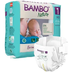 Bambo Nature Gr. 1 2-4 kg, 22 Stück
