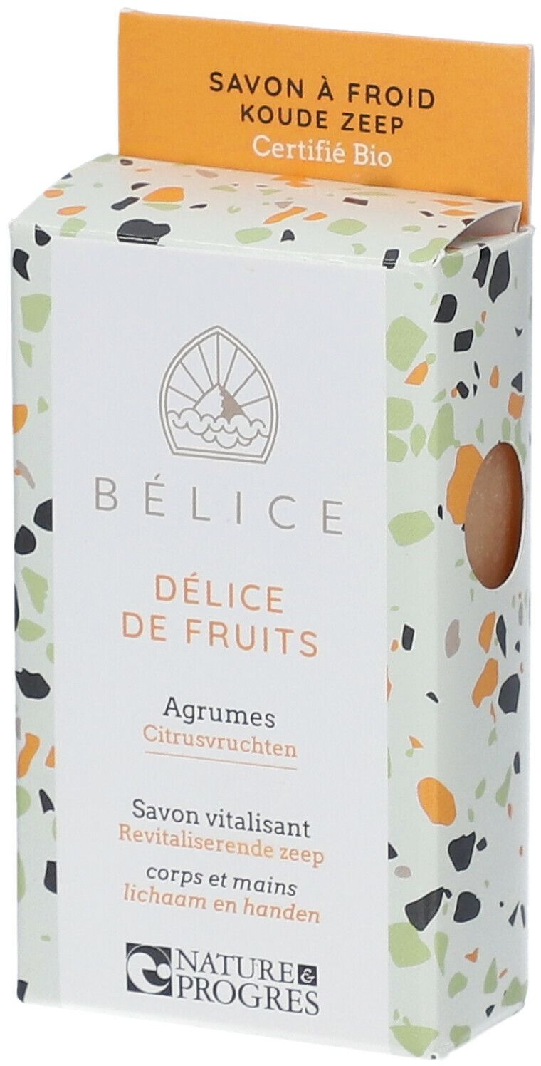 BELICE DÉLICE DE FRUITS Savon froid Agrumes 100 g savon