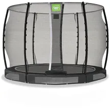 EXIT TOYS Exit Allure Classic Bodentrampolin mit Sicherheitsnetz Ø 305 cm schwarz