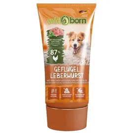 Wildborn Leberwurst Geflügel 3 x 75 g