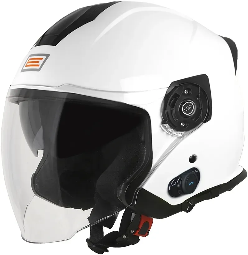 Origine Palio 2.0 Mini S7 Bluetooth Straal helm, wit, XS Voorman