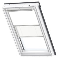 VELUX Verdunkelungs-Rollo Duo DFD PK08 1025S Weiß/Weiß Schiene: alu