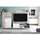 Habitdesign Kikua Plus Vitrine 77 x 33 x 142 weiß