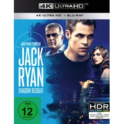 Jack Ryan - Shadow Recruit  (4K Ultra HD) (+ Blu-ray 2D)