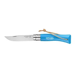 OPINEL Messer Nr. 07 Baroudeur cyanblau