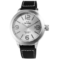 TW STEEL -TWMC70-004 - Armbanduhr Herrenuhr Uhr  Lederband - Ø  50 mm -NEU - OVP
