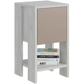 Decortie Nachttisch Ema ca. 30x55x30 cm Beige