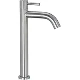 Einhebel-Edelstahl-Kaltwasser-Wasserhahn, Badezimmer-Waschbecken-Wasserhahn - Ccykxa