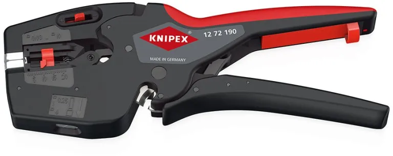 KNIPEX NexStrip - Werkzeug für Crimpen/Schneiden/Abisolieren