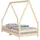 vidaXL Kinderbett 80 x 160 cm Kiefer massiv braun