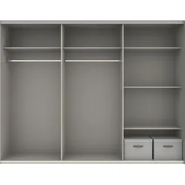 WIMEX Schwebetürenschrank Norderstedt 270 x 210 x 64 cm Beige/Grau