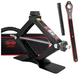 HEYNER Wagenheber Premium Scherenwagenheber SUV 2t für BMW, max. Hubhöhe: 44 cm, 1-tlg. schwarz 10 cm x 10 cm