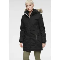 POLARINO Funktionsparka POLARINO, Damen, Gr. 44, schwarz (outdoorjacke), Obermaterial:
