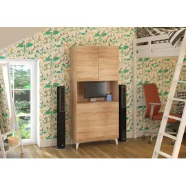 BIM Furniture Megan 1 Klapptisch 0 x 0 cm Sonoma Eiche