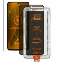 PROTECTORKING Blickschutz 9H Panzerglas für Google Pixel 9a