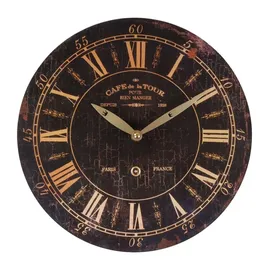 Buri Zeitlose Wanduhr 29 cm Antik