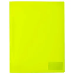 HERMA Schnellhefter Neon Kunststoff neon-gelb DIN A4
