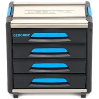 Gedore Werkzeug-Box-Modul WorkMo B2 4 Schubladen blau 52,60 x 50,60 x 39,60 cm