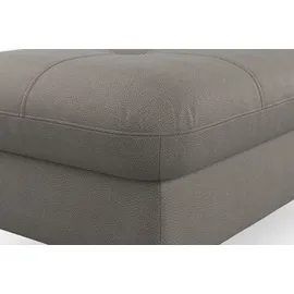 sit&more Hocker Marano mit Stauraum 102 x 43 x 67 cm Grau