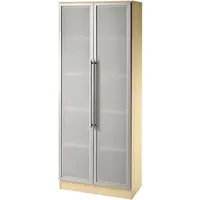 Hammerbacher Vitrine »X-Line« braun, 80x200.4x42 cm)
