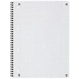 Oxford Collegeblock Touch A4 kariert schwarz