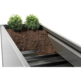 Biohort Zwischenboden Hochbeet 200 x 3 x 100 cm dunkelgrau