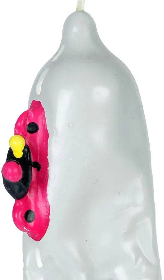 CONDOMERIE - HANDBEMALTE NEUHEITSKONDOME MOTORRAD XL