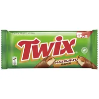 Twix Schokoriegel Hazelnut, 230 g, je 46 g, 5 Riegel