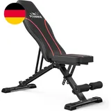 FLYBIRD Verstellbare Hantelbank, Vielseitige Trainingsbank Mit 300 Kg Belastbark