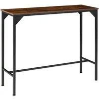 Tectake tectake® Bartisch, Industrial Style, 120 x 40 x