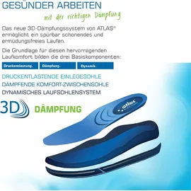 Atlas SL 525 XP ESD S3, Weite 10 Größe 43